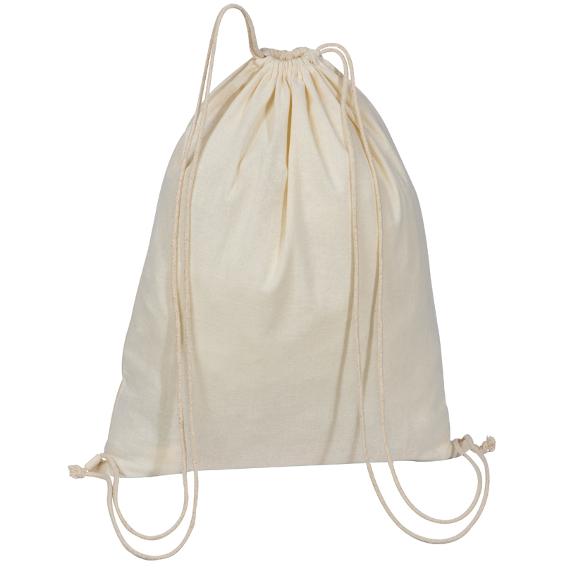 Natural Cotton drawstring bag. (PGIFTSJ63466) - Perkal Corporate Gift ...