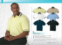 200G Tonal Stripe Golf Shirt
