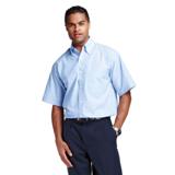 Mens Chambray Short Sleeve Shirt (100% Cotton)