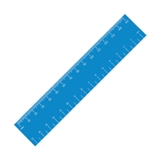 15cm jumbo ruler  - Avail in: Available in many colours